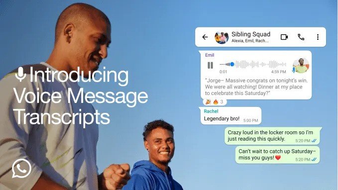 WhatsApp Voice Message Transcripts